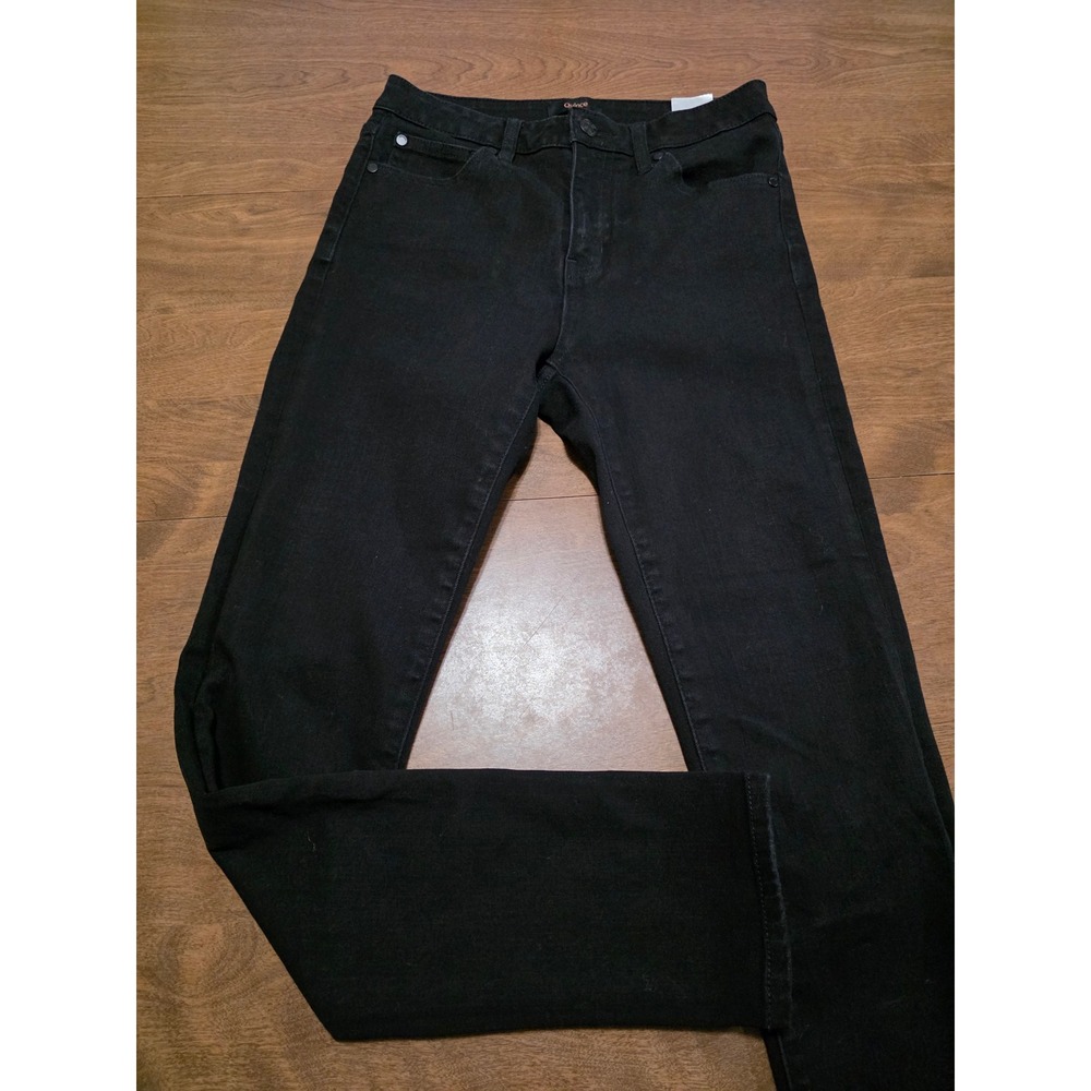 Quince Black Stretch High‎ Rise Skinny Jeans Size 26 casual  Inseam 28